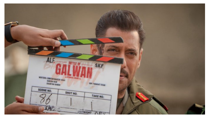 బ్యాటిల్ ఆఫ్ గల్వాన్కల్నల్ సంతోష్ బాబుపాత్రలో కండలవీరుడు